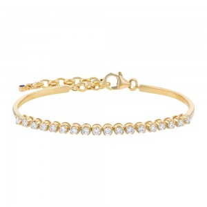 14K Yellow Gold 1.0 carat Diamonds Adjustable Bracelet