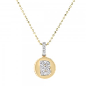 14K Yellow Gold Letter 