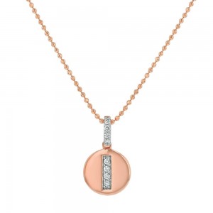 14K Rose Gold Letter 