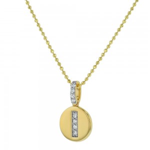 14K Yellow Gold Letter 