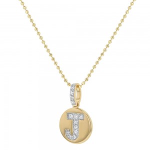 14K Yellow Gold Letter 