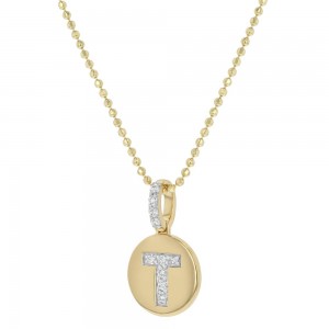 14K Yellow Gold Letter 