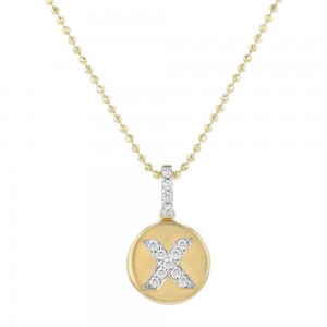 14K Yellow Gold Letter 